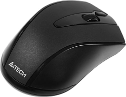 Мышь A4Tech V-Track G9-500FS черный оптическая 1200dpi silent беспров. USB 4but