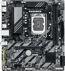 Материнская плата Gigabyte B860M E Soc-1851 Intel B860 2xDDR5 mATX AC`97 8ch(7.1) GbLAN RAID+HDMI+DP