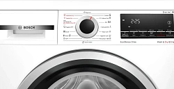Стиральная машина Bosch WDS28460ME пан.англ. класс: A загр.фронтальная макс.:8кг (с сушкой) белый инвертор