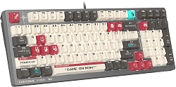 Клавиатура A4Tech Bloody S98 Pixels Red механическая серый/бежевый USB for gamer LED (S98)