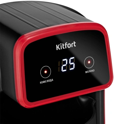 Кофеварка электрическая турка Kitfort КТ-7455 600Вт красный/черный