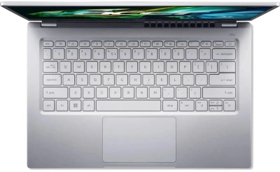 Ноутбук Acer Swift Go 14 SFG14-41-R7EG Ryzen 7 7730U 16Gb SSD1Tb AMD Radeon Graphics 14" IPS FHD (1920x1080) Windows 11 Home silver WiFi BT Cam (NX.KG3CD.002)