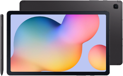 Планшет Samsung Galaxy Tab S6 Lite SM-P620 1280 (2.4) 8C RAM4Gb ROM128Gb 10.4" TFT 2000x1200 Android 14 серый 8Mpix 5Mpix BT WiFi microSD 1Tb 7040mAh