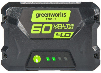 Батарея аккумуляторная Greenworks G60B4 60В 4Ач Li-Ion (2918407)