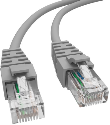 Патч-корд NTSS NTSS-PC-UTP-RJ45-5e-2.0-LSZH-GY NTSS-PC-UTP-RJ45-5E-2.0-LSZH UTP RJ-45 вил.-вилка RJ-45 кат.5E 2м серый LSZH (уп.:1шт) 26AWG