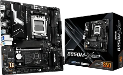 Материнская плата Asrock B850M-X R2.0 Socket AM5 AMD B850 2xDDR5 mATX AC`97 8ch(7.1) 2.5Gg RAID+HDMI+DP