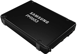 Накопитель SSD Samsung SAS 4.0 7.68TB MZILG7T6HBLA-00A07 PM1653 Enterprise 1 DWPD