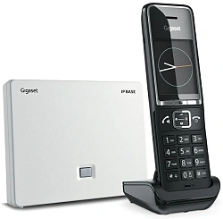 Телефон IP Gigaset Comfort 550A IP BASE Rus черный (S30852-H3037-R104)