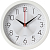 Часы настенные аналоговые Бюрократ WallC-R69P D22см белый (WALLC-R69P22/WHITE)