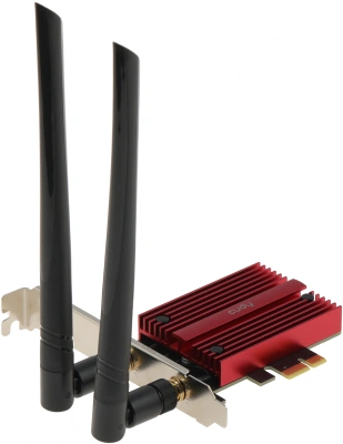 Сетевой адаптер Wi-Fi + Bluetooth Cudy WE3000S АХ5400 PCI Express (ант.внеш.съем) 2ант.