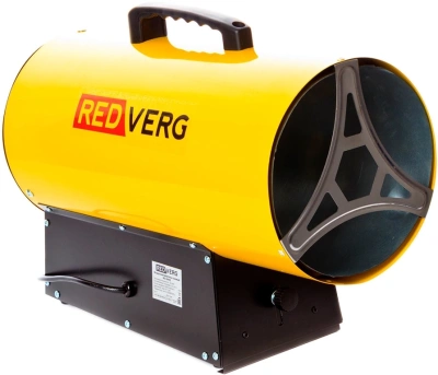 Тепловая пушка газовая RedVerg RD-GH33 3300Вт желтый/черный