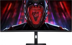 Монитор Xiaomi 34" Curved Gaming Monitor G34WQi черный VA LED 1ms 21:9 HDMI матовая HAS Piv 350cd 178гр/178гр 3440x1440 180Hz FreeSync Premium DP 2K 6.9кг