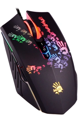 Мышь A4Tech Bloody A60A черный оптическая 6200dpi USB3.0 8but (A60 ACTIVATED)