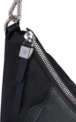 Сумка женская Piquadro Lyra BD6657W92T/N черный ткань/натур.кожа