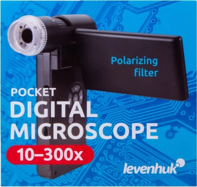 Микроскоп Levenhuk DTX 700 Mobi цифровой цифровой дисплей/монитор ПК 10-1200х черный