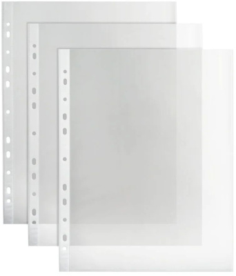 Папка-вкладыш Buro тисненые A4+ 45мкм (упак.:100шт)