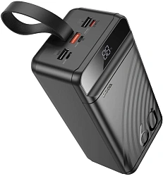 Мобильный аккумулятор Hoco J123C Element 60000mAh 5A черный (12098)