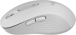 Мышь Logitech M650 L белый оптическая 4000dpi silent беспров. BT/Radio USB 5but (910-006389)