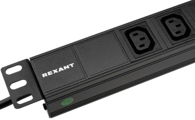 Блок распределения питания Rexant 04-0304-1 гор.размещ. 8xC13 базовые 10A C14 2м