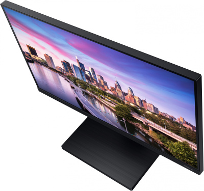Монитор Samsung 24" F24T450GY черный IPS LED 16:10 DVI HDMI M/M матовая HAS Piv 250cd 178гр/178гр 1920x1200 75Hz DP FHD USB 5.5кг (RUS)