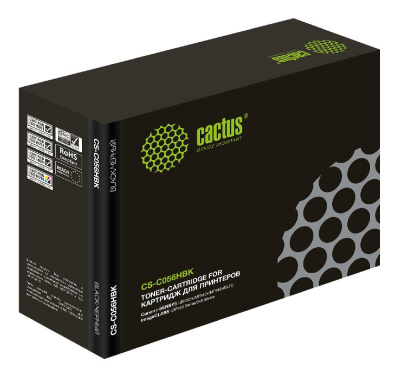 Картридж лазерный Cactus CS-C056HBK 056 H черный (21000стр.) для Canon imageCLASS LBP320 Series/540 Series