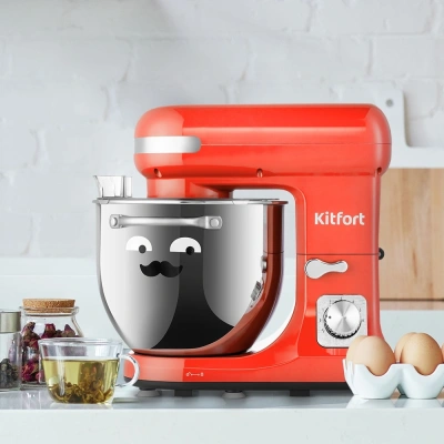 Миксер планетарный Kitfort КТ-3416-1 1400Вт красный