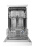 Посудомоечная машина Weissgauff DW 4012 белый (узкая)