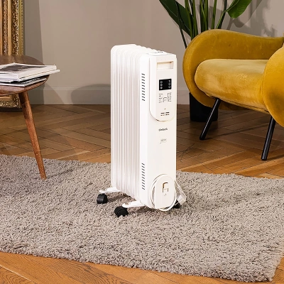 Радиатор масляный Timberk Home Intellect T-OR1507-F10E-WF 1500Вт белый