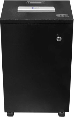 Шредер Heleos УА92-7+ черный/серебристый (секр.P-7) фрагменты 5лист. 92лтр.