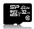 Флеш карта microSDHC 32GB Silicon Power SP032GBSTHBU1V10SP + adapter