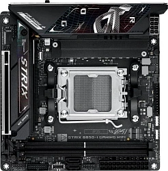 Материнская плата Asus ROG STRIX B850-I GAMING WIFI Socket AM5 AMD B850 2xDDR5 mini-ITX AC`97 8ch(7.1) 2.5Gg RAID+HDMI