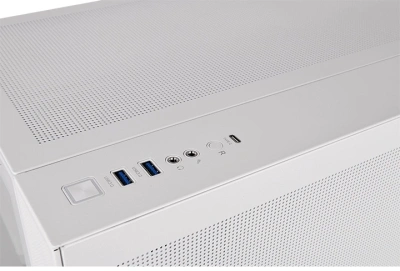 Корпус Thermaltake View 380 TG ARGB Snow белый без БП ATX 6x120mm 2x140mm 1x200mm 2xUSB3.0 audio bott PSU