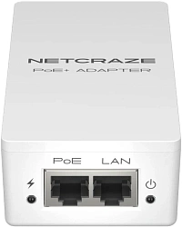 Инжектор PoE+ Keenetic NPA-150 10/100/1000BASE-T 30Вт 100-240В(АС)