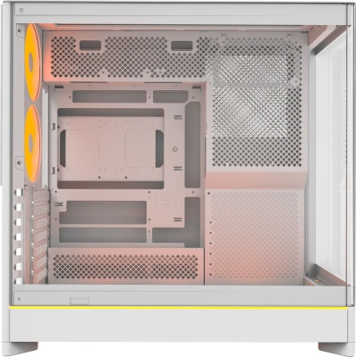 Корпус Montech HS02 PRO белый без БП ATX 4x140mm 2xUSB3.0 audio bott PSU