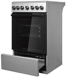 Плита Электрическая Midea MFO-M4E20T9E(SL) серебристый/черный стеклокерамика (без крышки)