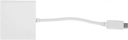 Переходник Buro USB Type-C (m) HDMI (f) USB 3.0 A(f) USB Type-C (f) (BHP RET TPC-HDM) белый