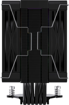 Устройство охлаждения(кулер) Bloody BD-AC230-ARGB1 ARGB Soc-AM5/AM4/1200/1700/1851 черный 4-pin 22-32dB Al+Cu LCD 230W 715gr Ret (BD-AC230-ARGB1-BK)