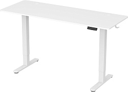 Стол для компьютера Cactus CS-EDL-WWT столешница ДСП белый каркас белый 160x72x60см