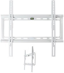 Кронштейн для телевизора Kromax IDEAL-3 белый 22"-65" макс.50кг настенный фиксированный