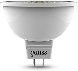 Лампа светодиодная Gauss 101105406 6Вт цок.:GU5.3 софит 175B св.свеч.RGB MR16 (упак.:1шт)