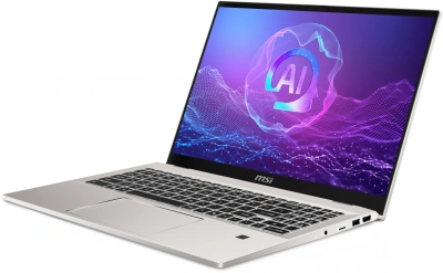 Ноутбук MSI Prestige A16 AI+ A3HMG-083RU Ryzen AI 9 365 32Gb SSD1Tb AMD Radeon 880M 16" OLED UHD+ (3840x2400) Windows 11 Home silver WiFi BT Cam (9S7-159K32-083)