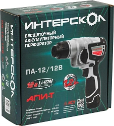 Перфоратор Интерскол ПА-12/12В патрон:SDS-plus уд.:1.2Дж аккум.