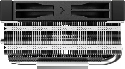 Устройство охлаждения(кулер) Deepcool AN400 Soc-AM5/AM4/1200/1700/1851 серебристый/черный 4-pin 23.2dB Al 150W 431.4gr Ret (R-AN400-SRWNMN-G)