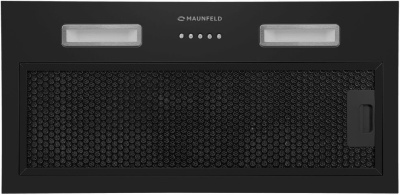 Вытяжка встраиваемая Maunfeld THAMES 603PM черный управление: кнопочное (1 мотор)