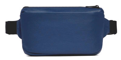 Сумка на пояс мужская Piquadro Than CA6617S135/BLU синий натур.кожа