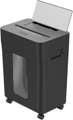 Шредер Cactus CS-SH-D8 с автоподачей (секр.P-4) фрагменты 150лист. 24лтр. скобы пл.карты