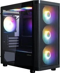 Корпус Zalman M4 SE черный без БП mATX 6x120mm 2xUSB2.0 1xUSB3.0 audio bott PSU