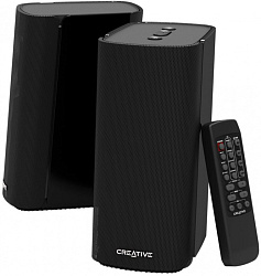 Колонки Creative T100 2.0 черный 40Вт BT