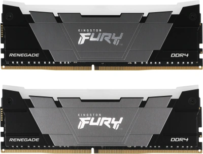 Память DDR4 2x8GB 3600MHz Kingston KF436C16RB2AK2/16 Fury Renegade RGB RTL Gaming PC4-28800 CL16 DIMM 288-pin 1.35В kit dual rank с радиатором Ret