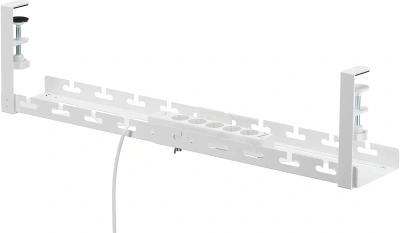 Кабель-канал Cactus CS-CM-700-1WT для столов 72.8x13x19см белый